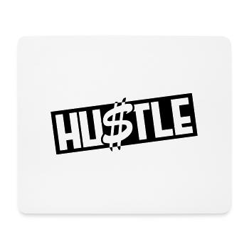 hustle_go1 - Mousepad (Querformat) - Weiß - Vorne