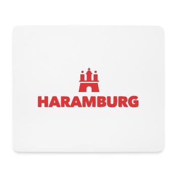 Haramburg - Mousepad (Querformat) - Weiß - Vorne