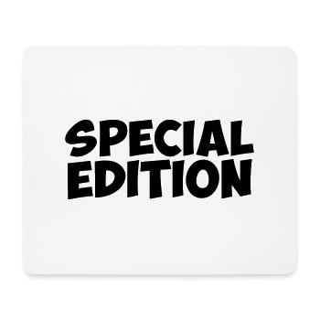 special edition citation humour je suis cadeau - Tapis de souris (format paysage) - blanc - Devant