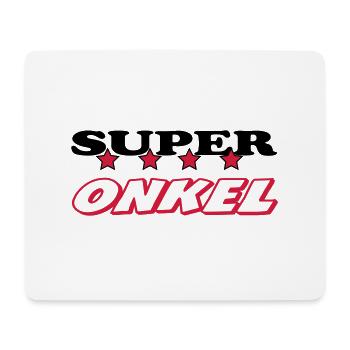 Super onkel - Mouse Pad (horizontal) - white - Front