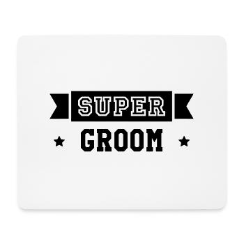 Groom / Hôtellerie / Hôtel / Hotel / Cheval - Tapis de souris (format paysage) - blanc - Devant
