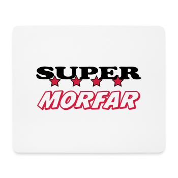 Super morfar - Mouse Pad (horizontal) - white - Front