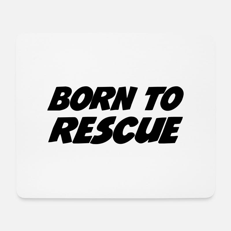 Erste Hilfe / Retter / Retterin / Arzt - Mousepad (Querformat) - Weiß