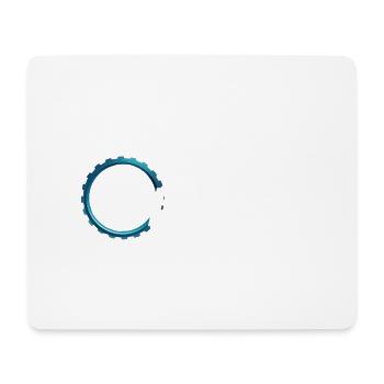 Top Papa T-Shirt - Mousepad (Querformat) - Weiß - Vorne