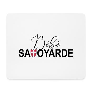 bebe savoyarde - Tapis de souris (format paysage) - blanc - Devant