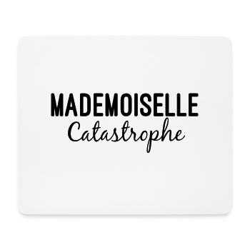 Mademoiselle-Katastrophe - Mousepad (Querformat) - Weiß - Vorne