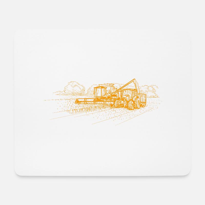 Landwirt aus Leidenschaft - Mousepad (Querformat) - Weiß