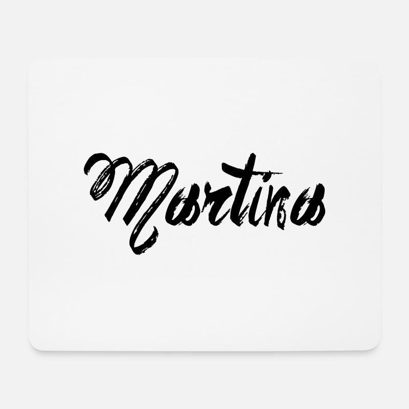Martina - Mousepad (Querformat) - Weiß