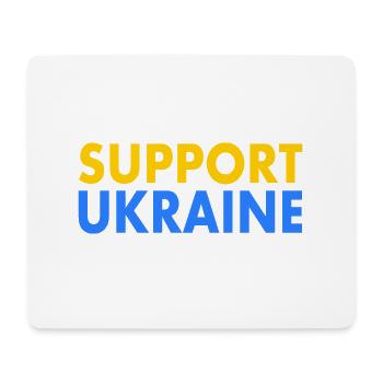 Support ukraine - Mousepad (Querformat) - Weiß - Vorne
