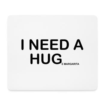 I NEED A HUGE MARGARITA - Tapis de souris (format paysage) - blanc - Devant