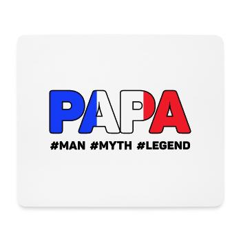 Dad The Man The Myth The Legend - Best Dad - Mouse Pad (horizontal) - white - Front