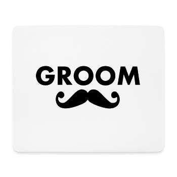 Groom - Mousepad (Querformat) - Weiß - Vorne