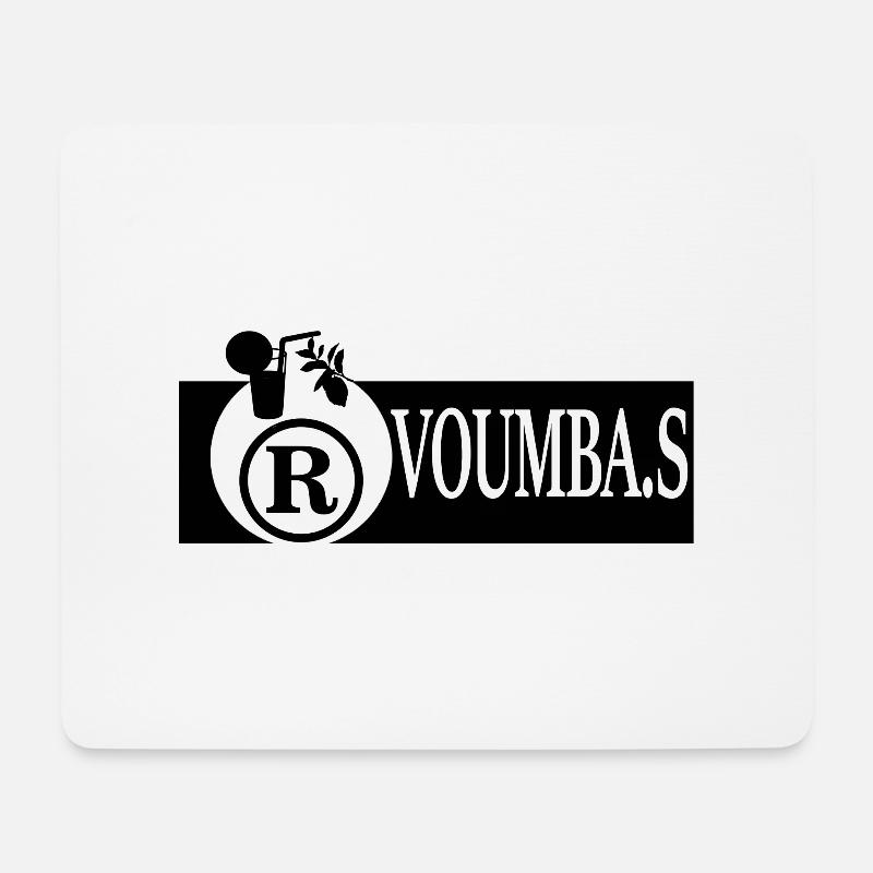 VOUMBA. S JUS - Mousepad (Querformat) - Weiß