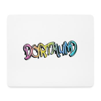Dortmund Deutschland Stadt Graffiti Spray Sprayer - Mousepad (Querformat) - Weiß - Vorne