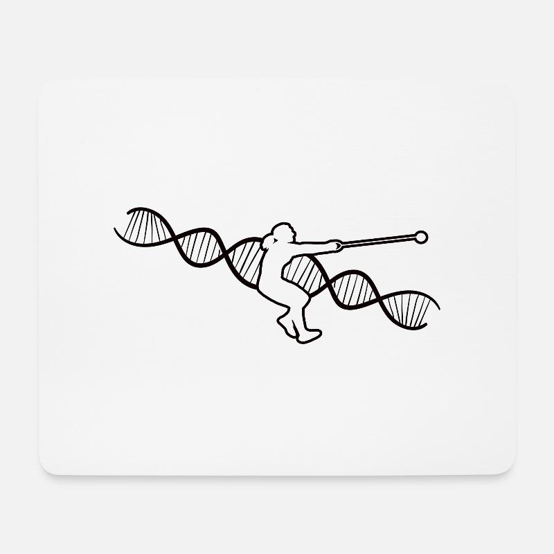 Hammerwurf Hammerwerfen Leichtathlet Hammerwerfer - Mousepad (Querformat) - Weiß