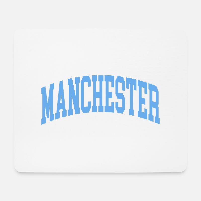 Manchester - Mouse Pad (horizontal) - white
