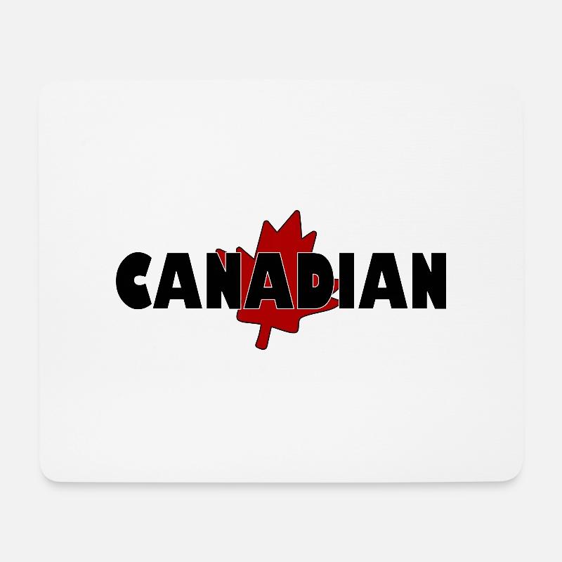 Canadian - Mouse Pad (horizontal) - white