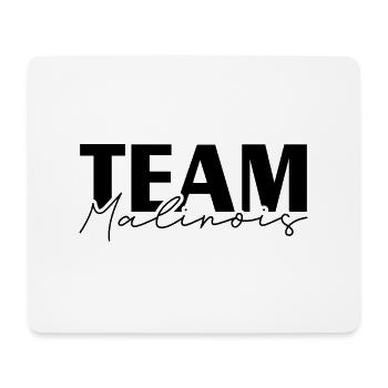 TEAM MALINOIS Hunde Hund Wilsigns IGP Hundesport - Mousepad (Querformat) - Weiß - Vorne