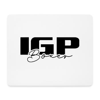 IGP BOXER Wilsigns Dog Sport Dogs Dog Gifts - Mouse Pad (horizontal) - white - Front