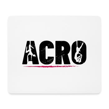 Retro Graphic Gymnast Gymnastics Acrobat Acrobatic - Mousepad (Querformat) - Weiß - Vorne