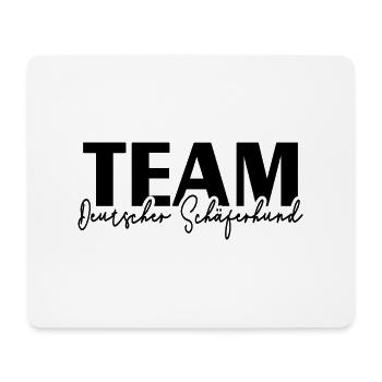 TEAM GERMAN SHEPHERD Wilsigns IGP Hundesport - Mouse Pad (horizontal) - white - Front