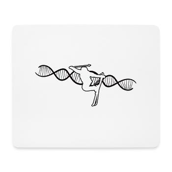 Skiers Winter sports Cross-country skiing Skiing - Mouse Pad (horizontal) - white - Front