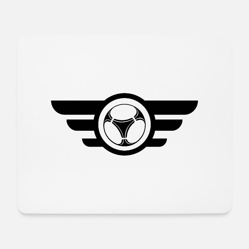 Fußball Soccer - Mousepad (Querformat) - Weiß