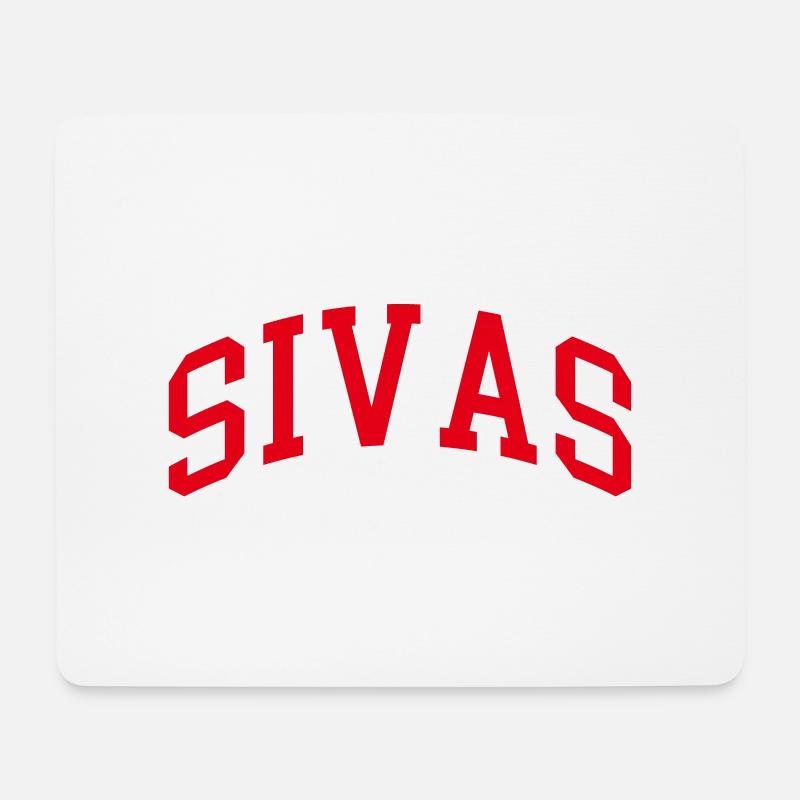 Sivas - Mousepad (Querformat) - Weiß