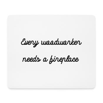 Lumber Forestry Funny Craftsmen Design Joke - Mouse Pad (horizontal) - white - Front