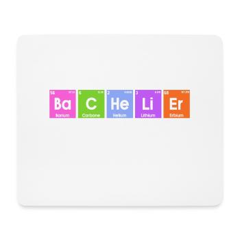Cadeau bachelier BAC 2023 Bachelière 2023 physique - Tapis de souris (format paysage) - blanc - Devant