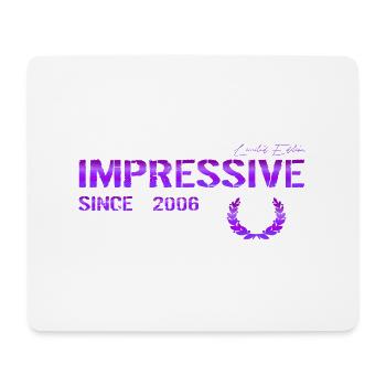 Impressive since 2006 - Mousepad (Querformat) - Weiß - Vorne