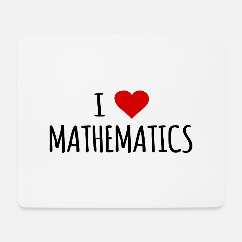 Mathematik Mathematiker Mathematiklehrer Geschenk - Mousepad (Querformat) - Weiß