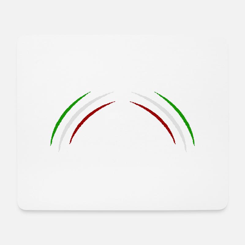 krallen italy 2 - Mousepad (Querformat) - Weiß
