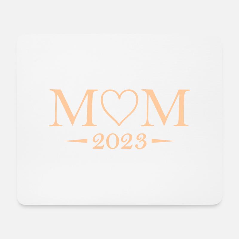 mom 2023 - Mousepad (Querformat) - Weiß