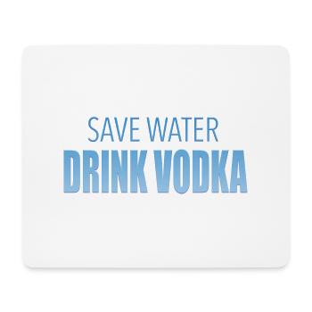 Vodka - Mousepad (Querformat) - Weiß - Vorne