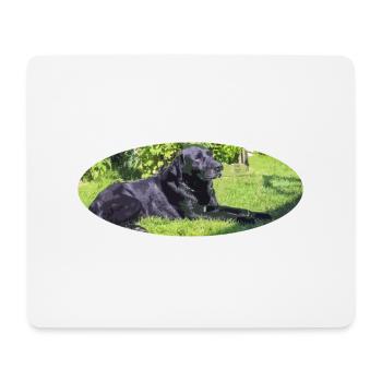 labrador - Mouse Pad (horizontal) - white - Front