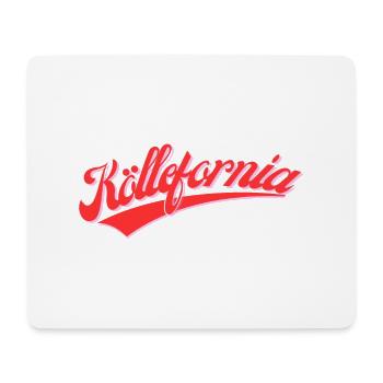 K Ö L L E F O R N I A - Mousepad (Querformat) - Weiß - Vorne
