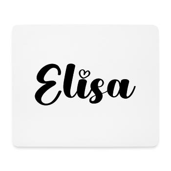 TEST ELISA - Tapis de souris (format paysage) - blanc - Devant