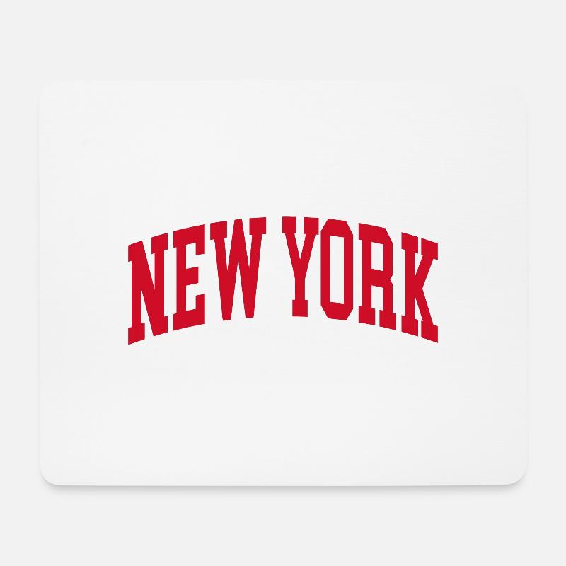 New York - Mousepad (Querformat) - Weiß