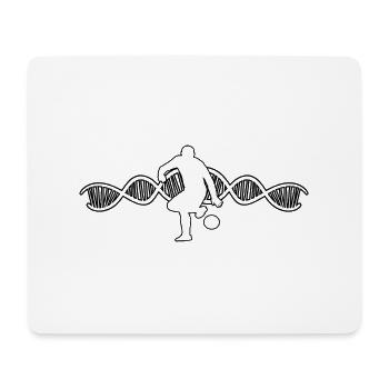 Fußballdesign Fußballspieler Fußballmannschaft - Mousepad (Querformat) - Weiß - Vorne