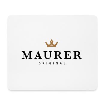 Bricklayer - Mouse Pad (horizontal) - white - Front