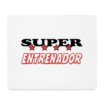 SUPER ENTRENADOR - Mousepad (Querformat) - Weiß - Vorne