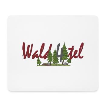 Wald4tel - Mousepad (Querformat) - Weiß - Vorne