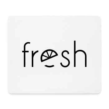 fresh - Mousepad (Querformat) - Weiß - Vorne