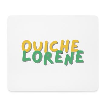 ouiche lorene - Die Essenz der Einfachheit - Mousepad (Querformat) - Weiß - Vorne