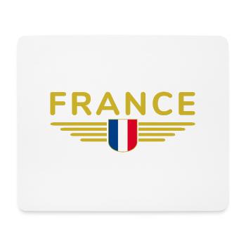 Ich liebe Frankreich Eleganz Stil Design Outfits - Mousepad (Querformat) - Weiß - Vorne