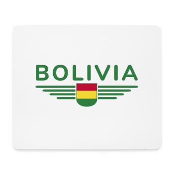 J’aime la Bolivie, T-shirt design de style élégance - Tapis de souris (format paysage) - blanc - Devant