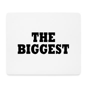 The biggest - Tapis de souris (format paysage) - blanc - Devant