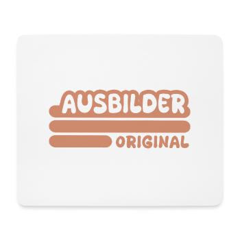 Trainer as a profession - Mouse Pad (horizontal) - white - Front