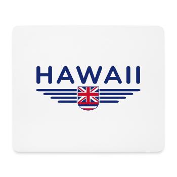 Hawaii Fan T-Shirt – Aloha Style - Mouse Pad (horizontal) - white - Front